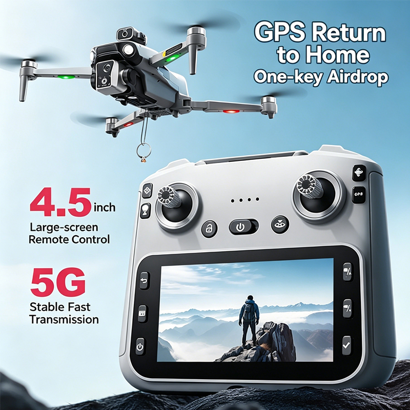 Drone Photogrammetry - โดรน K19 MAX GPS พร้อมกล้อง 4K