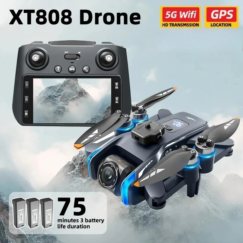 Drone Photogrammetry - โดรนรุ่น Original XT808 Pro MAX 4K