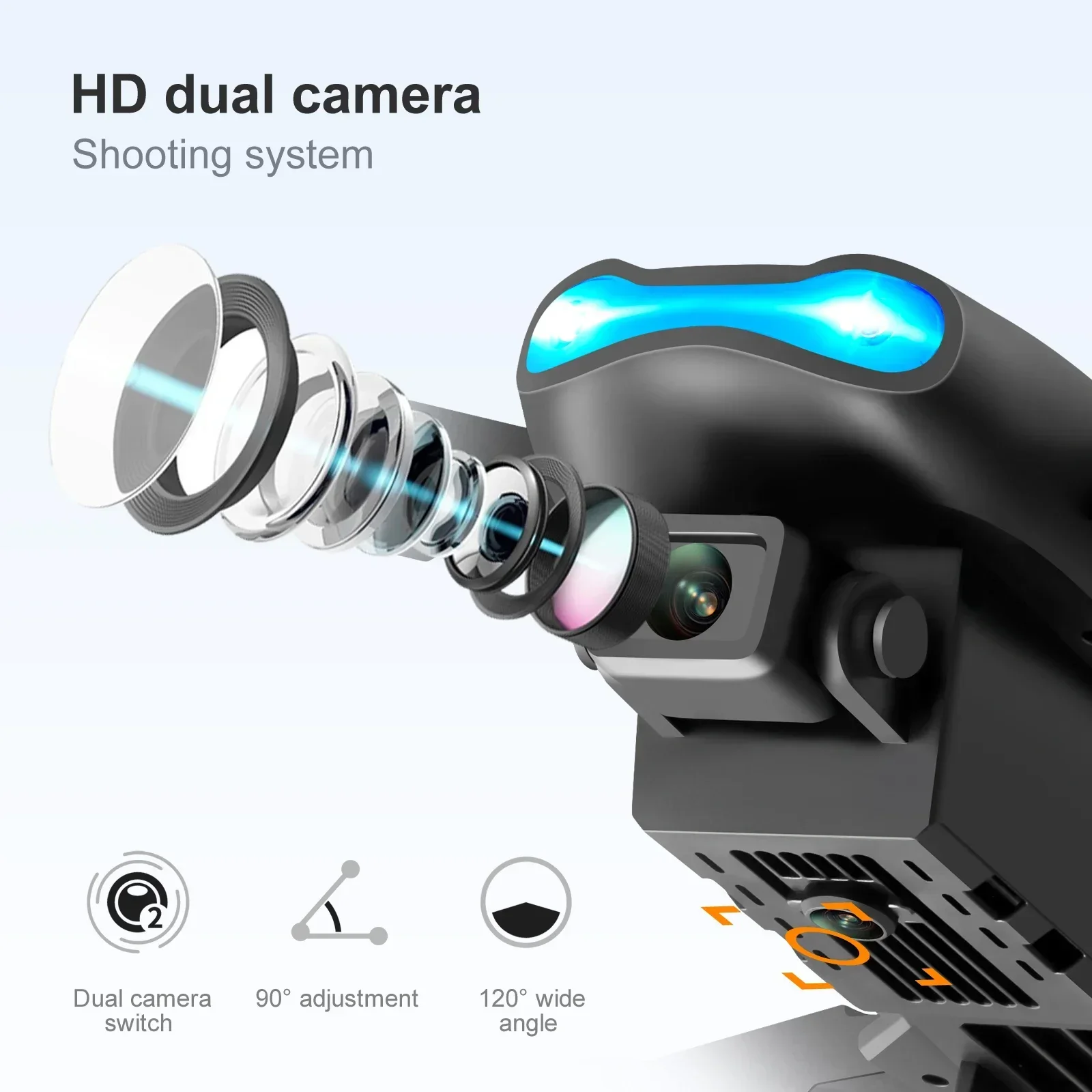 โดรนรุ่นใหม่ E99 Pro HD 4K กล้ - Drone Cinematic บทวิจารณ์และราคา