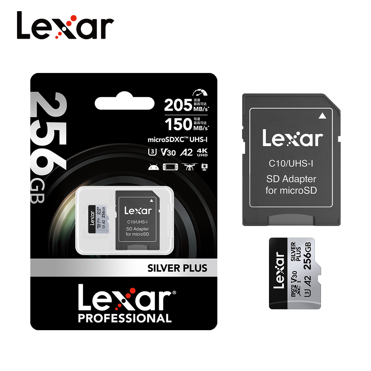 การ์ด Lexar SILVER PLUS micro  - Drone Cinematic บทวิจารณ์และราคา